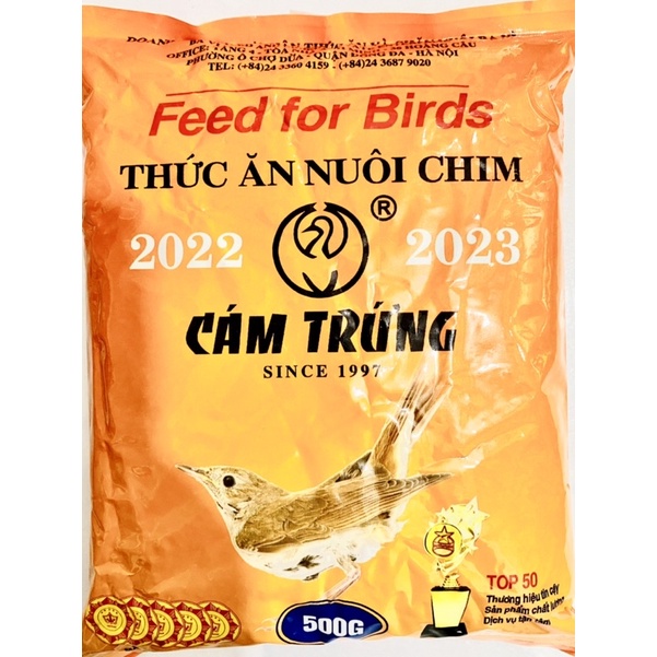 Cám Trứng Ba Vì (Gói 500g) Có Tem Ông Đường Quốc Khánh
