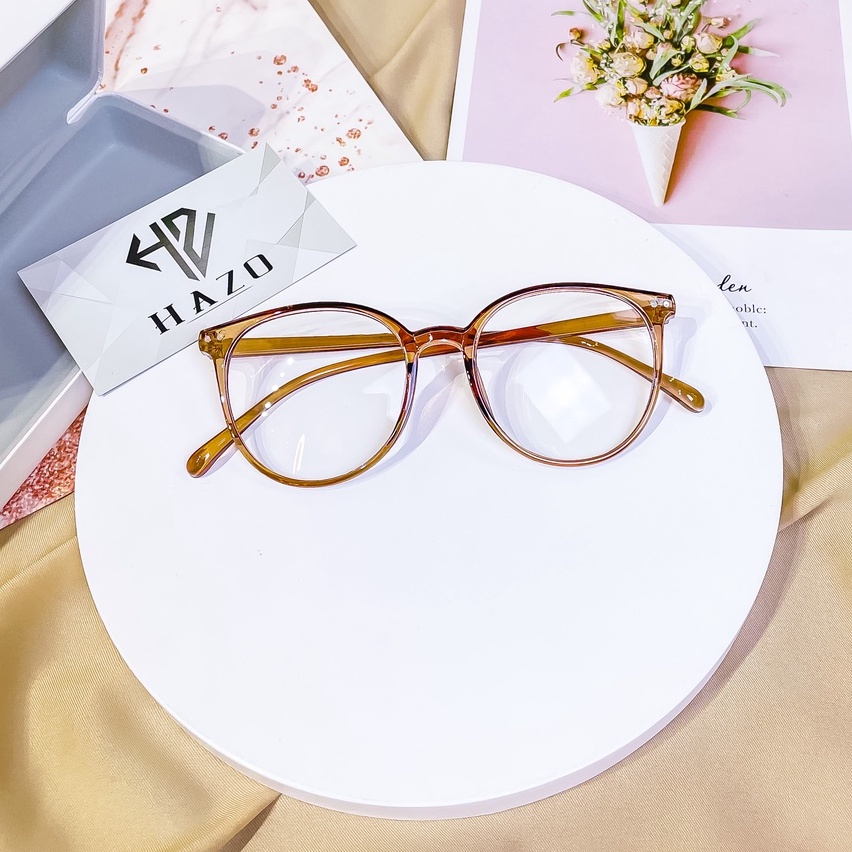 Mắt Kính Gọng Cận Form Tròn 433 Phong Cách Thời Trang Hàn Quốc