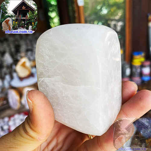 Chặn giấy đá thạch anh tự nhiên phong thủy