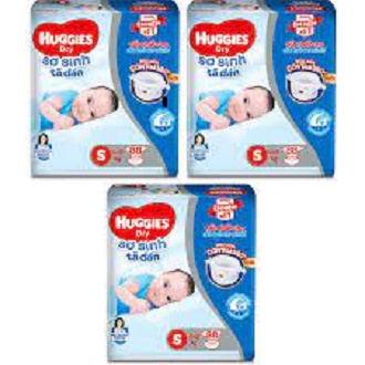 {Mẫu mới} Bỉm Huggies XS72,S56,S88 miếng( Hàng cộng miếng)