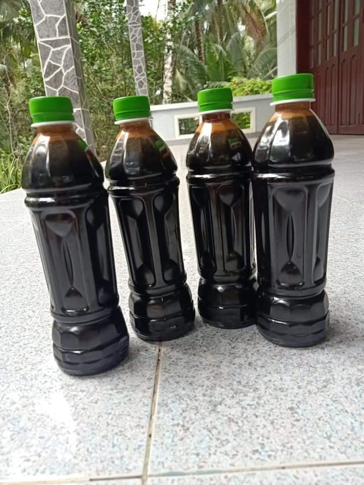 Nước màu dừa Bến Tre chai 500ml (100% nước dừa nguyên chất)
