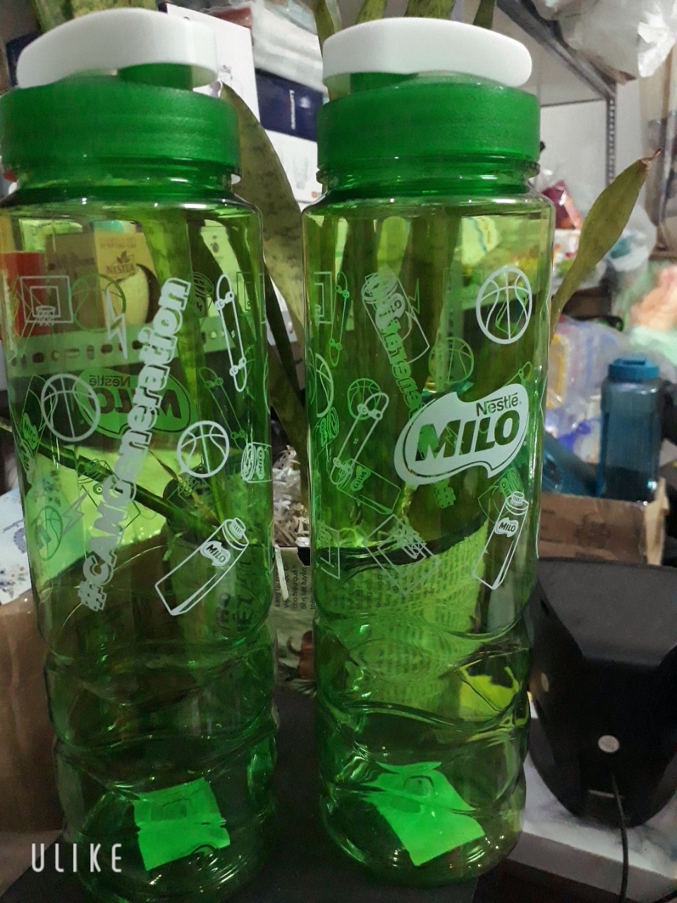Bình nước nhựa 1 lít hkm milo