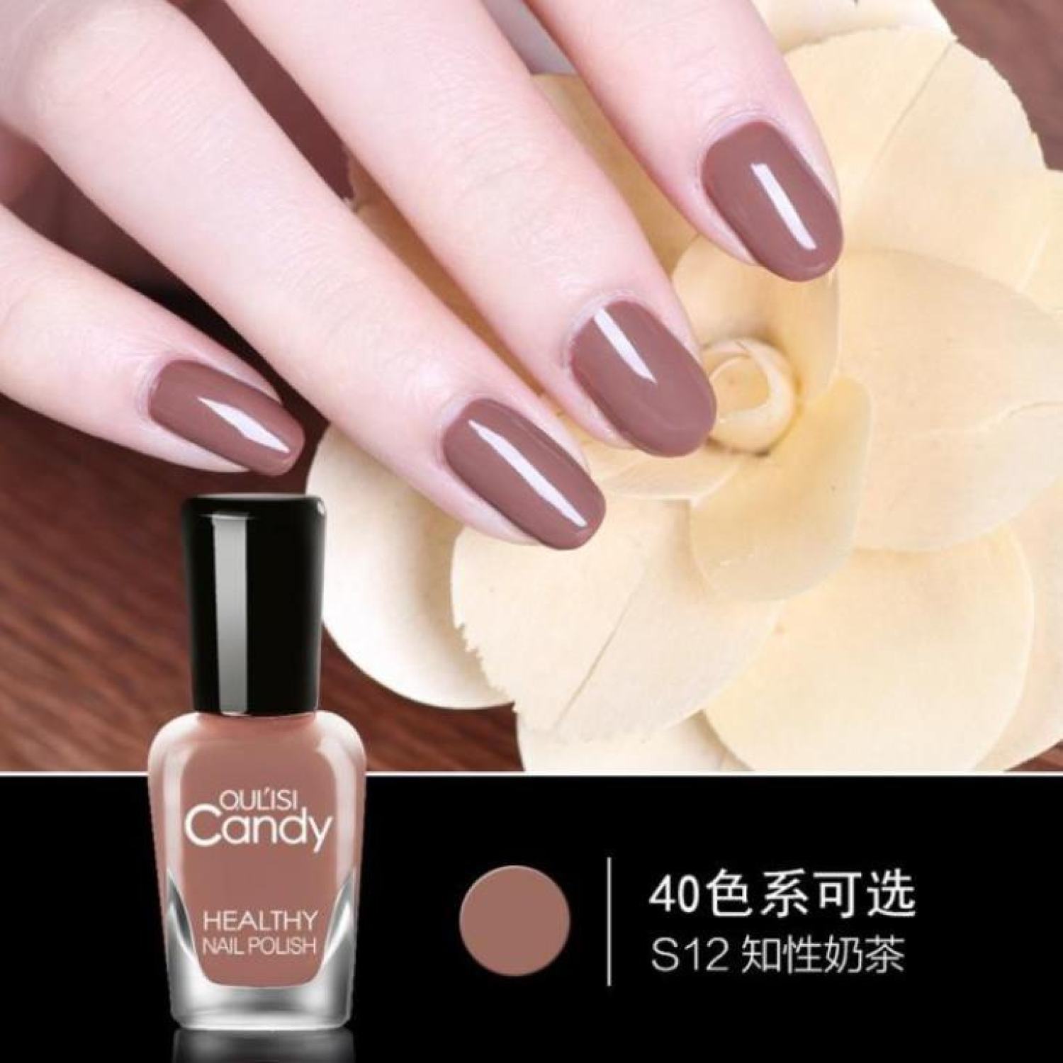 Sơn móng tay lột Candy 40 màu thời trang màu từ S01-20