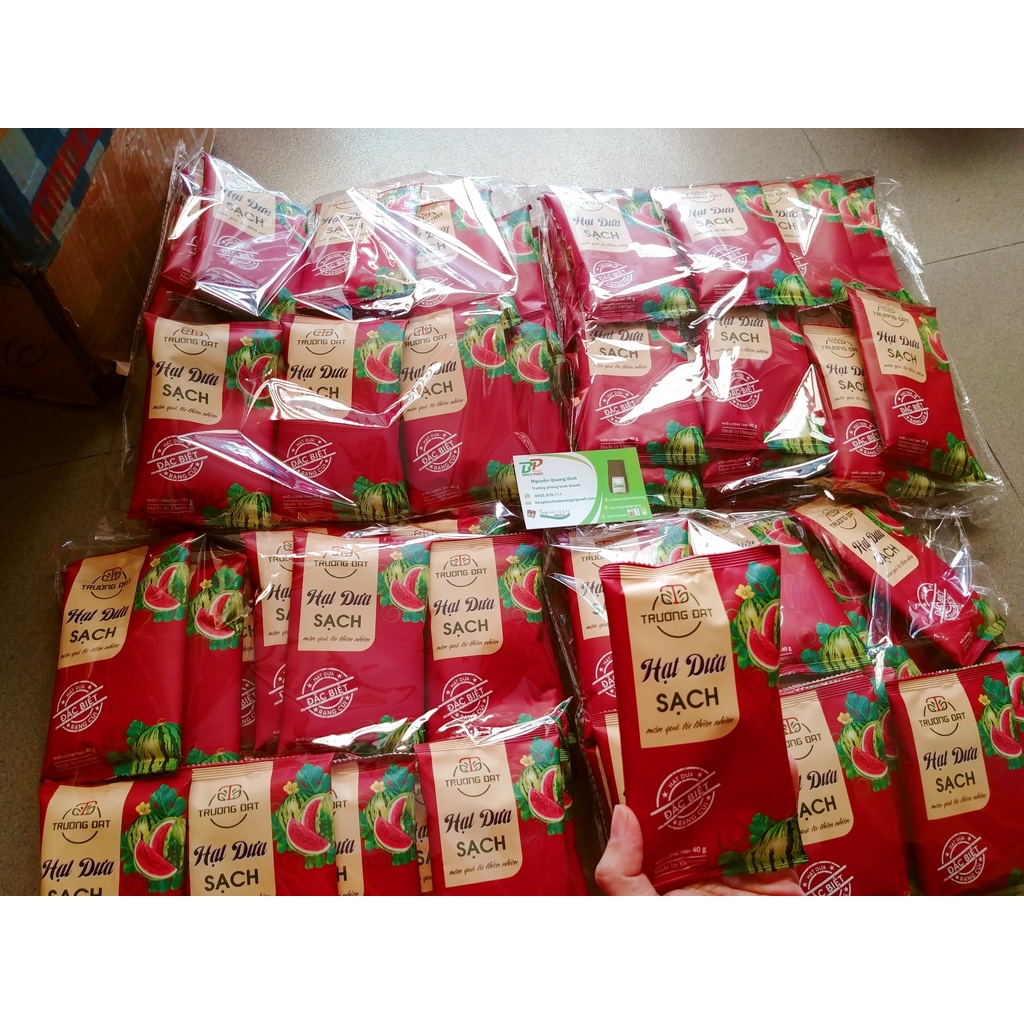 GÓI 500gr HẠT DƯA RANG CỦI TRƯỜNG ĐẠT