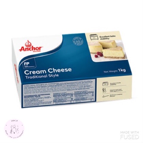 (GIAO HÀNG NHANH 4H/HỎA TỐC CHỈ GIAO HCM) Cream cheese Anchor kem phô mai 1kg