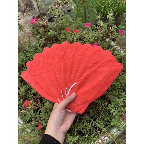 (10 cái) Khẩu Trang Cá 4D Mask Đủ Màu KF94 Hàn Quốc