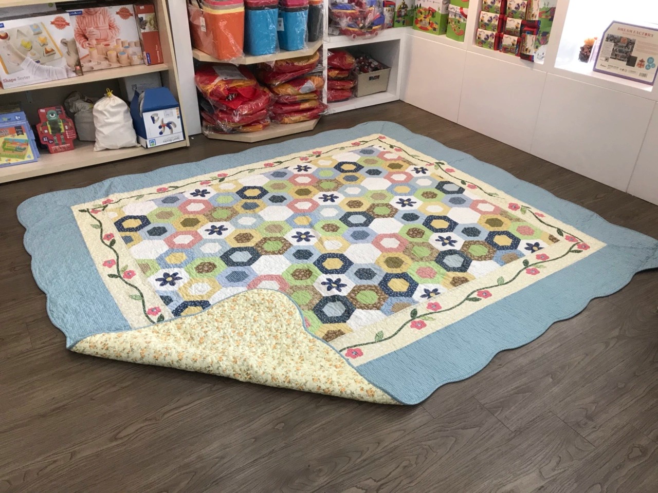 THẢM TRẢI SÀN COTTON HÀN QUỐC 160x210cm