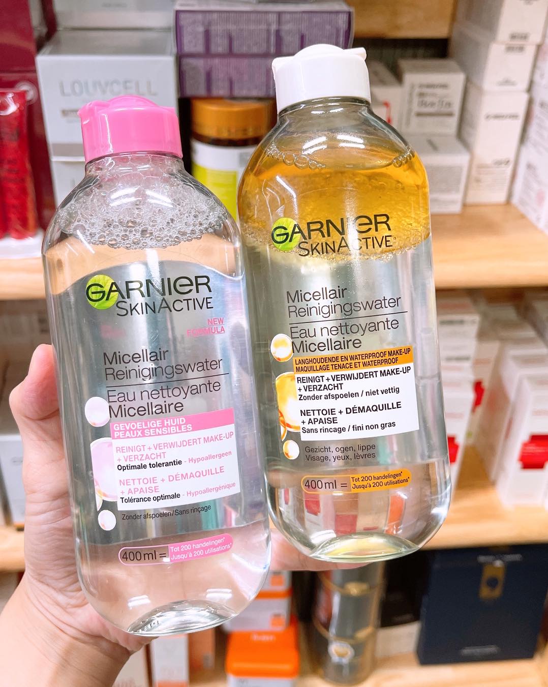 Nước Tẩy Trang Dịu Nhẹ Sạch Sâu Garnier 400ml