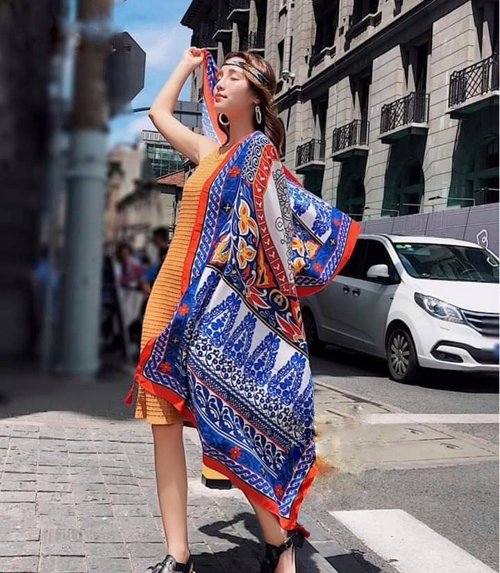 Khăn choàng Boho ( Bohemien) cao cấp )