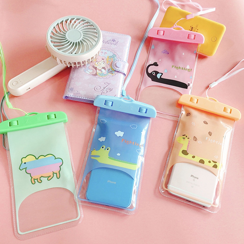 Túi chống nước dễ thương hình thú