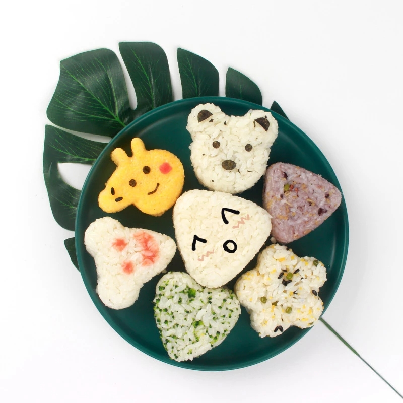 Khuôn ép cơm làm cơm nắm, khuôn origini cho bé