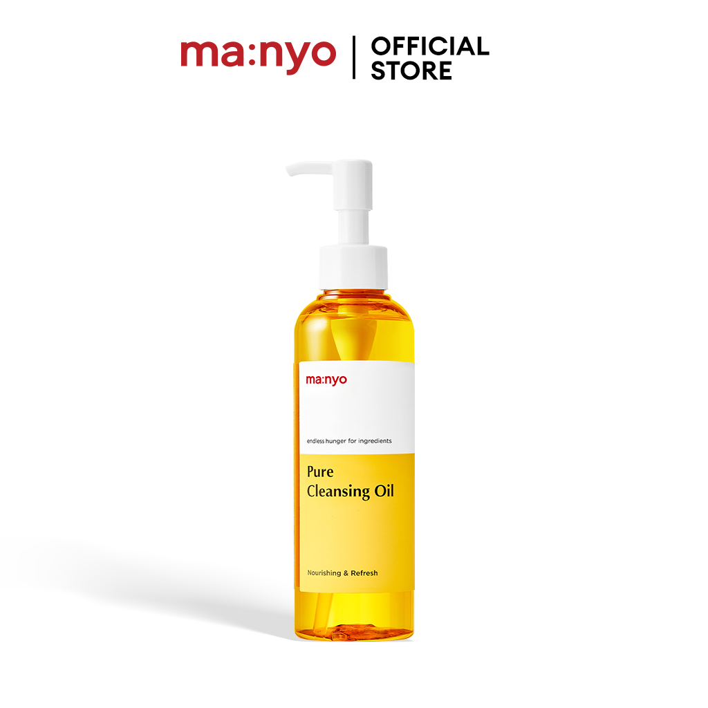 Dầu tẩy trang ma:nyo Pure Cleansing Oil sạch sâu, dịu nhẹ, tăng độ ẩm da 200ml