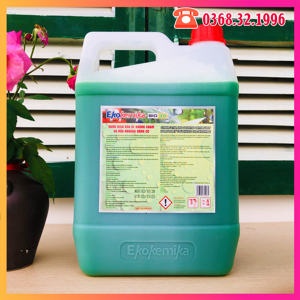 Nước rửa xe không chạm bio 35 - 5L