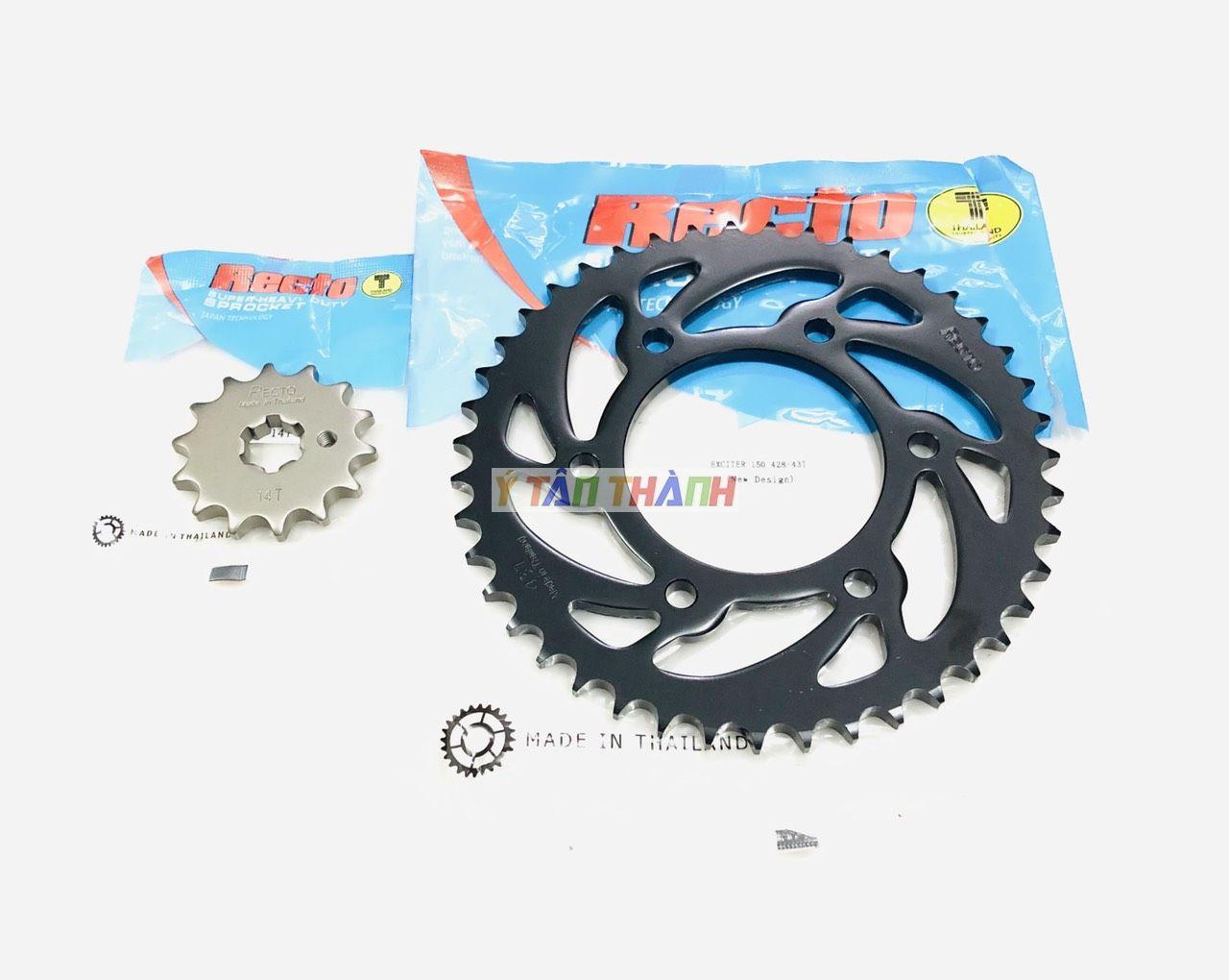 Nhông Đĩa Recto Exciter 150 - Sản Phẩm Chất Lượng Cao,Top Gian Hàng Uy Tín, Giá Cả Cực Tốt, Mua Ngay.