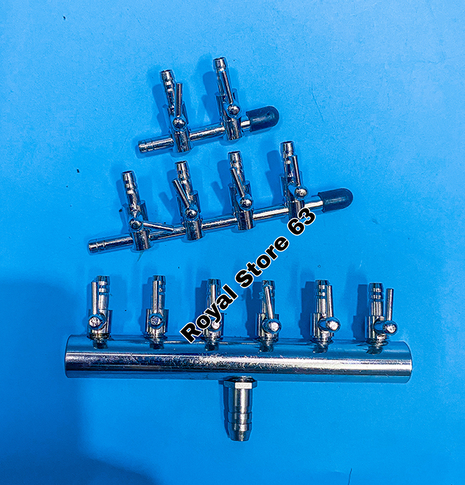 Van chia oxy inox có khóa