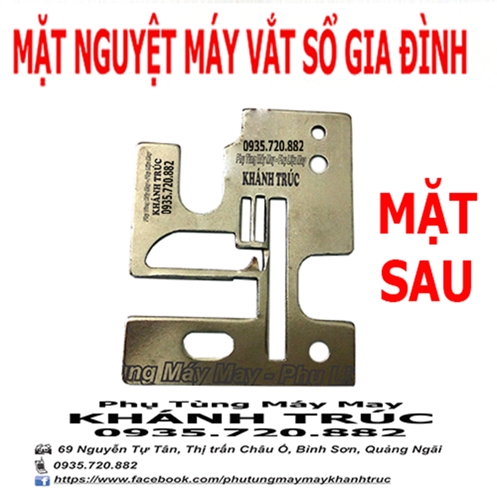 Mặt Nguyệt máy vắt sổ gia đình