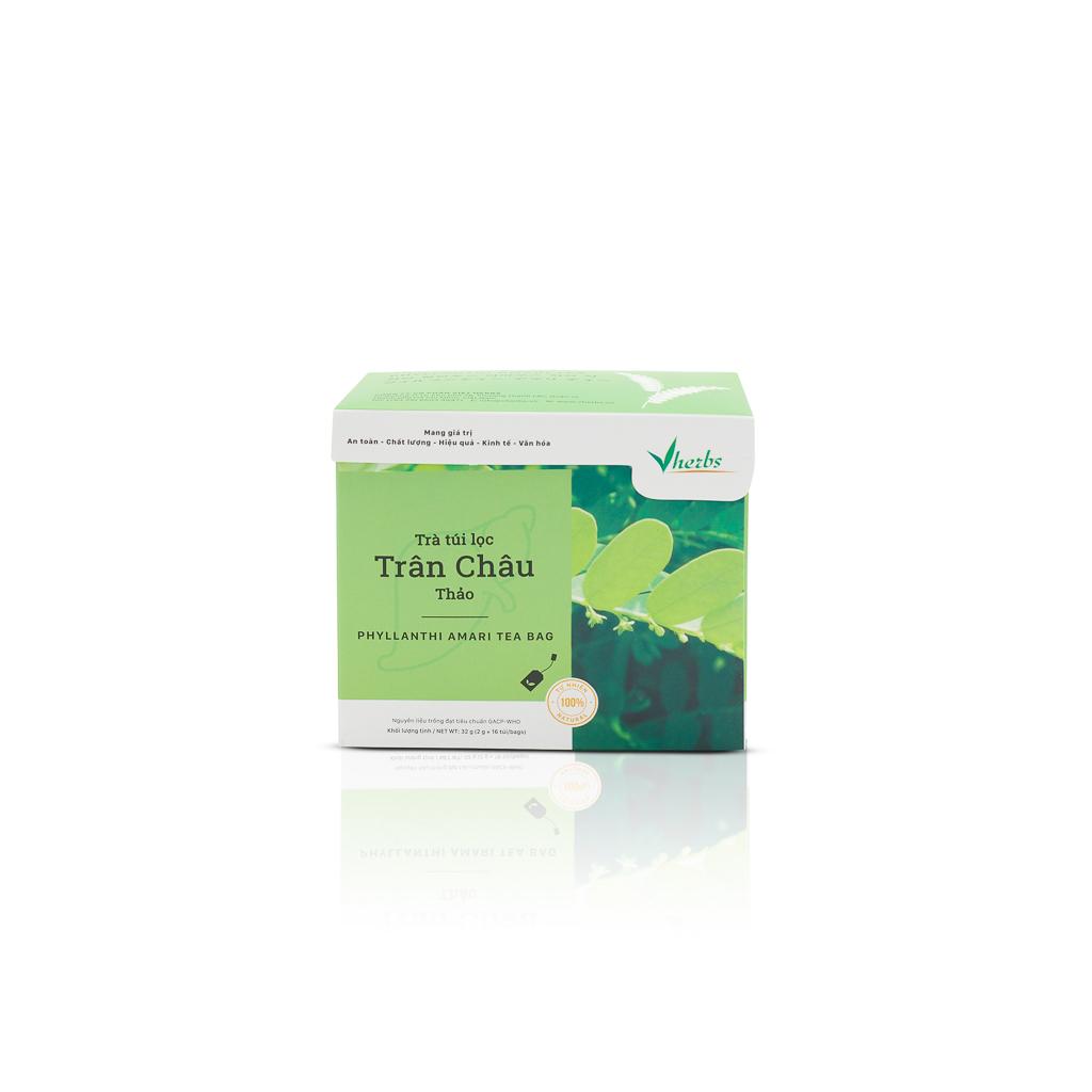 [HCM]TRÀ TRÂN CHÂU THẢO Vherbs (2g x 16 Túi)