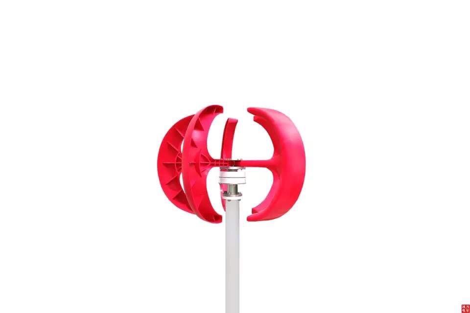 Máy phát điện gió tuabin gió 12v 24v 200w trục dọc