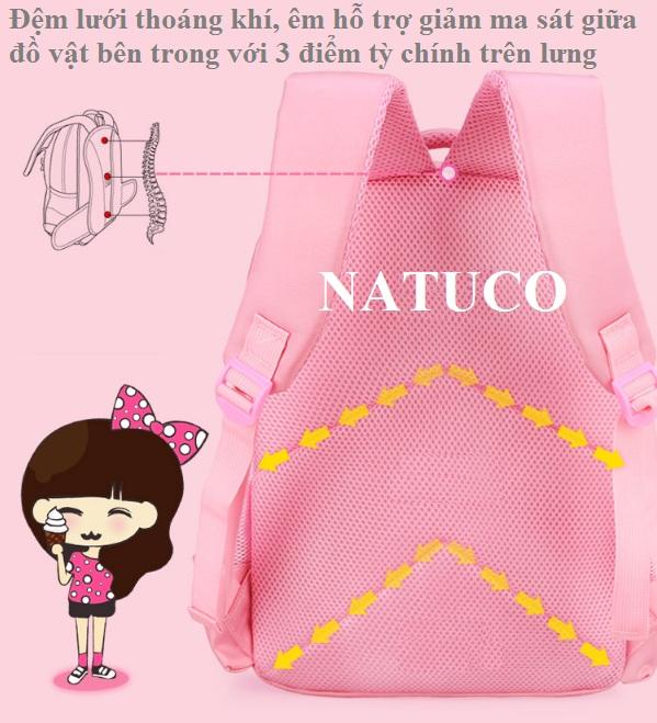 Ba lô đẹp cho bé gái cấp 1, cấp 2 (size lớn)