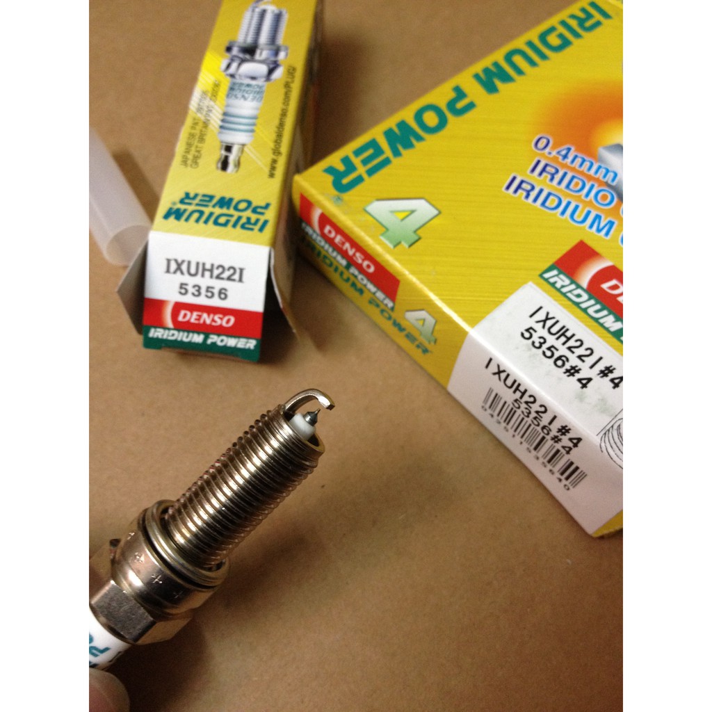 Bugi Denso Iridium IK20 - Giác 16 Chân Ngắn ren 14 (bugi bạch kim)