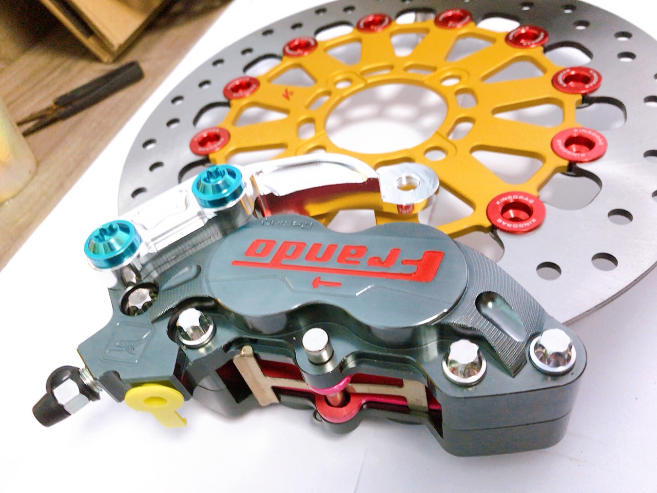( Combo SIRIUS ) Heo 4Pis Frando + Pát CNC + Đĩa KingDrag V2 267mm