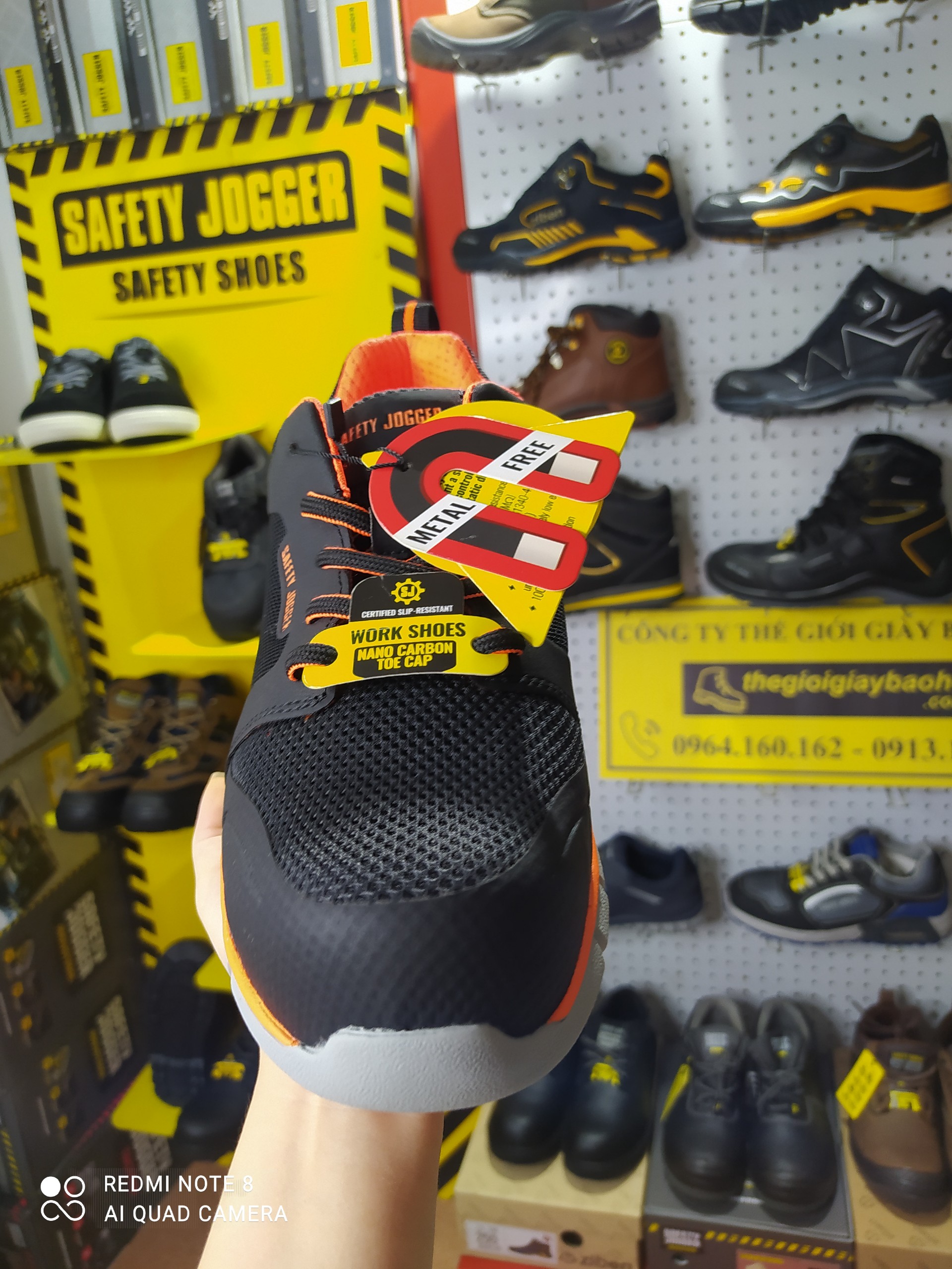 [HÀNG CHÍNH HÃNG]Giày bảo hộ Jogger Ligero