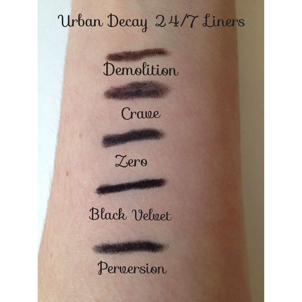 Chì Kẻ Mắt Urban Decay 24/7 Glide-on Eye Pencil - Zero minisize