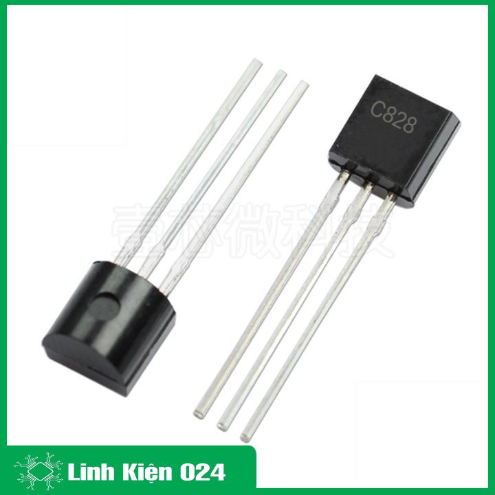 Bộ 10 Transistor C828 TO-92 NPN điện áp 25V 0.1A
