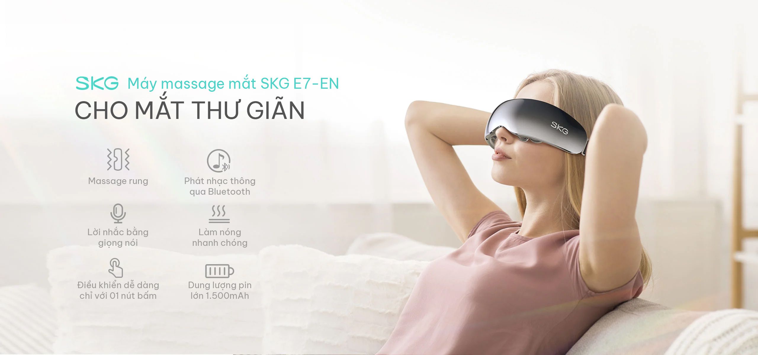 Máy massage mắt KATA SKG E7-E | KATA Technology