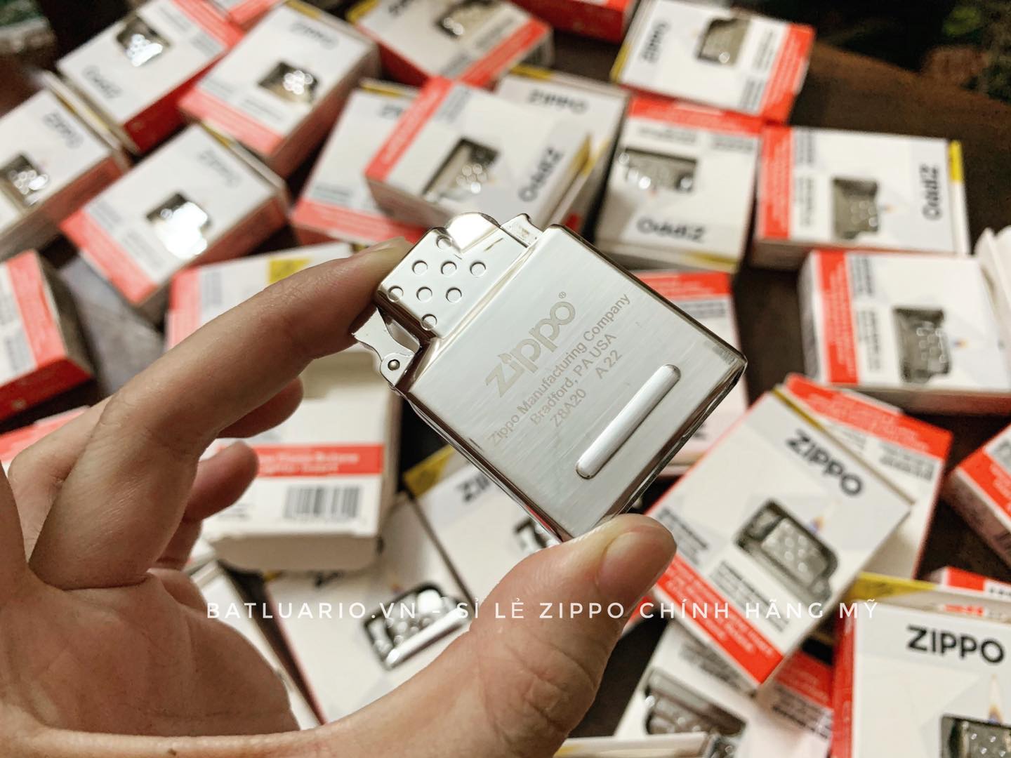 Ruột Zippo Gas Butane Lửa Vàng – Butane Lighter Insert – Yellow Flame