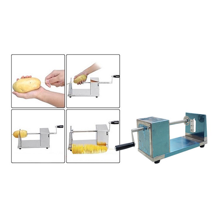 máy cắt khoai tây lốc xoáy