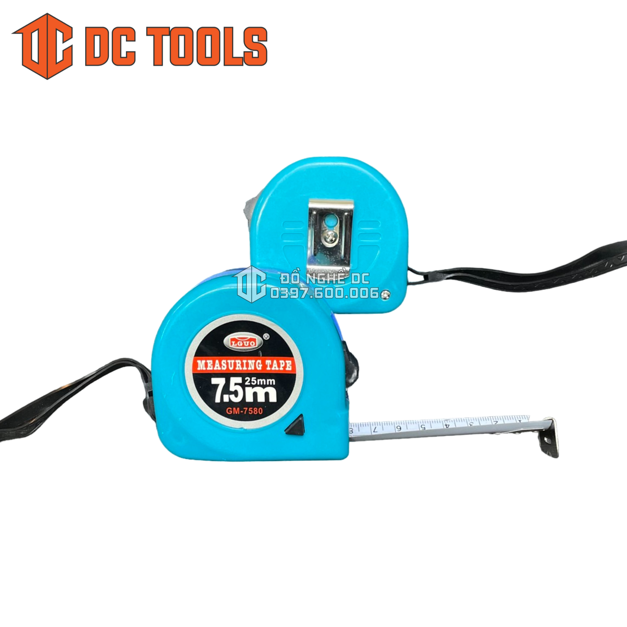 Thước lỗ ban loban lguo, thước phong thủy 7.5m thước đo độ chính xác cao dc-tools