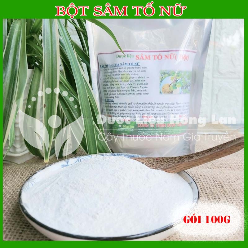 ✅[THƯỢNG HẠNG] 100g Bột Sâm Tố Nữ loại 1 (Tăng cường nội tiết tố nữ) - (Hàng chính hãng)