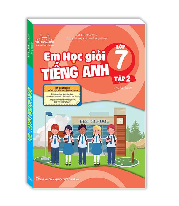 The Langmaster - Em học giỏi tiếng Anh lớp 7 - tập 2 (tái bản 2019)