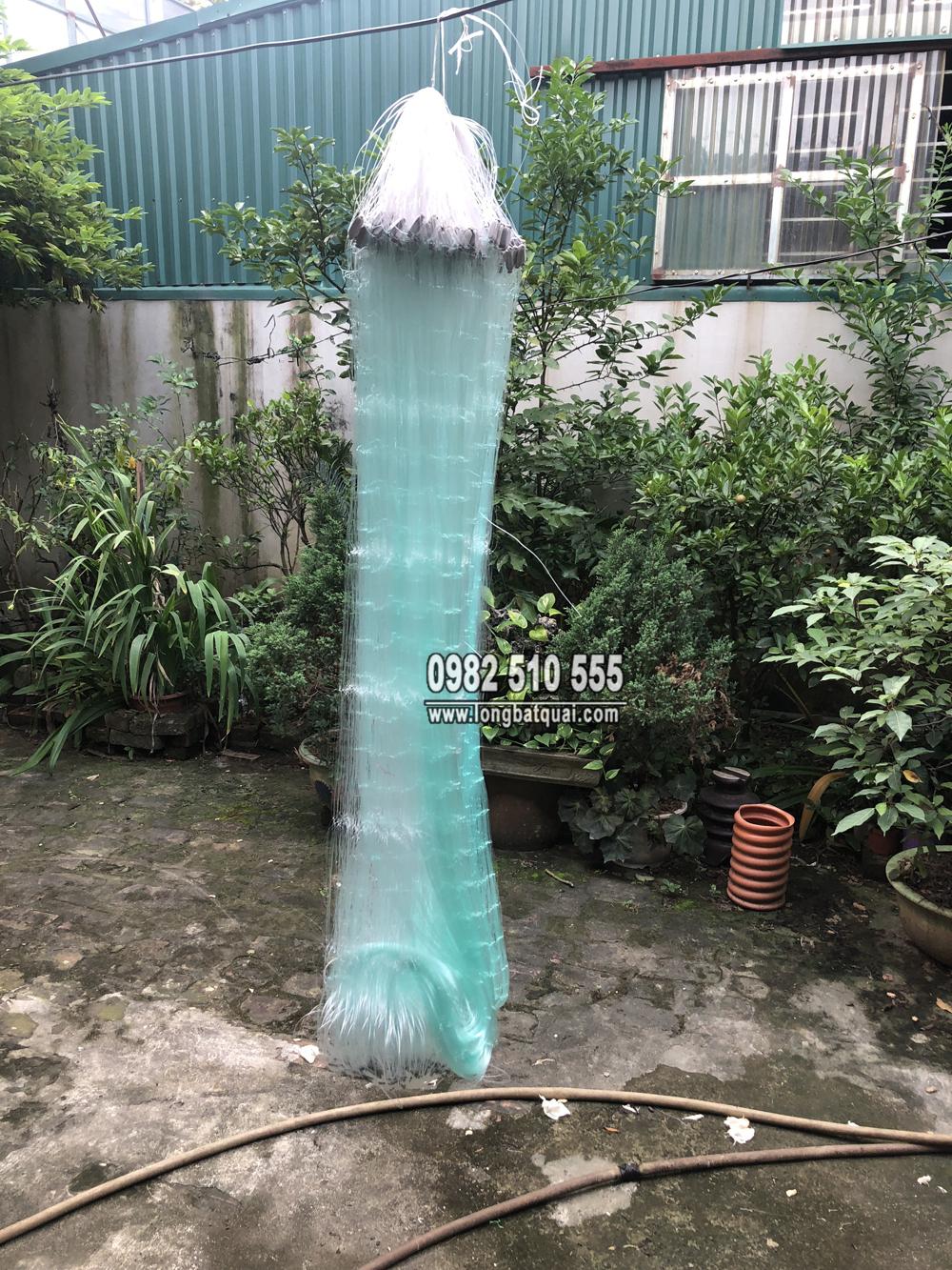 Lưới Đánh Cá - Cước Xanh ngọc Cao 1m1 Dài 70m - 0.20mm Thái Lan