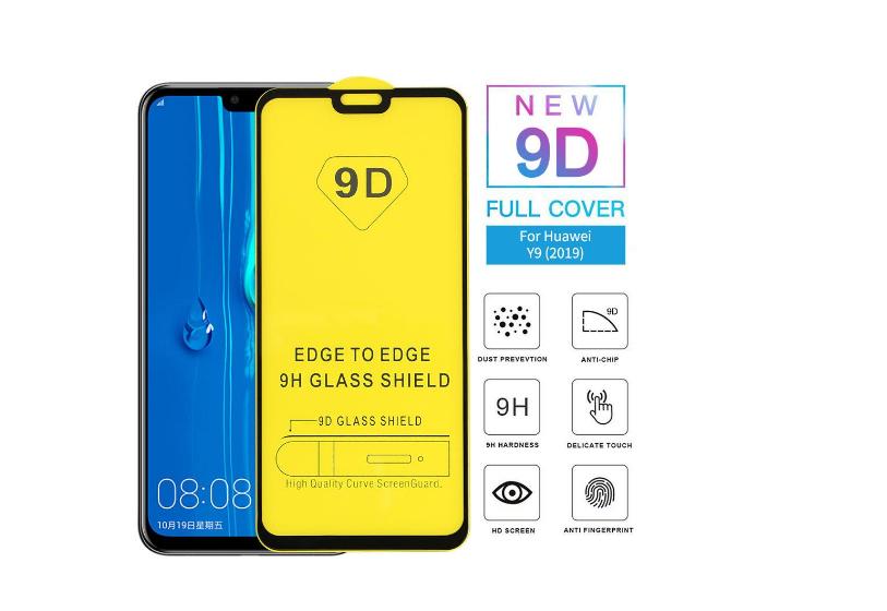 Kính cường lực full keo full màn hình 9D cho Huawei Nova 3E