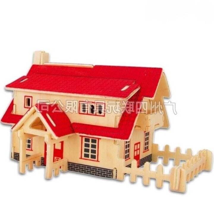 mô hình nhà gỗ diy