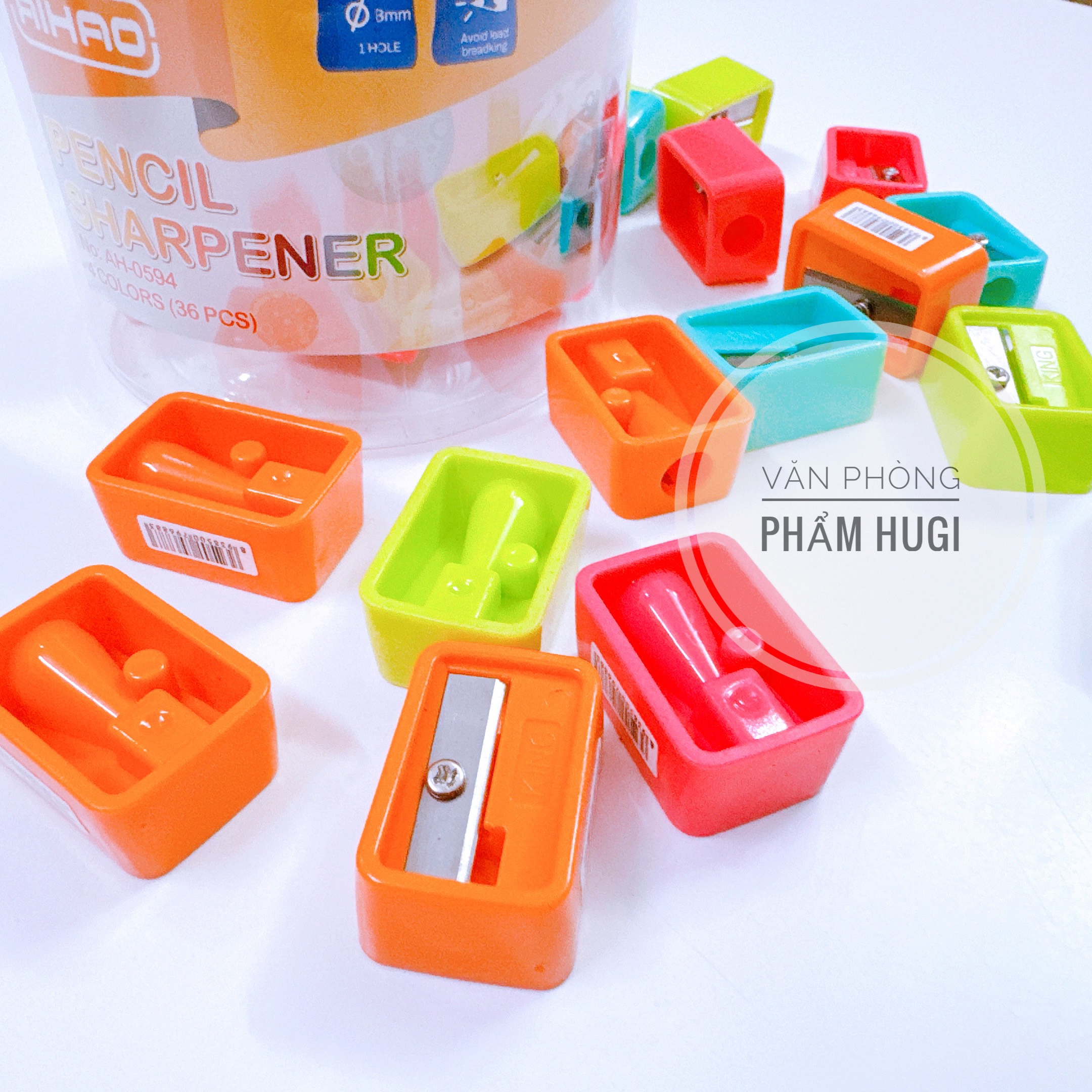 Combo 3 Gọt Bút Chì AH-0594 thiết kế đơn giản chắc chắn