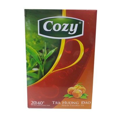 Trà đào túi lọc Cozy 40G