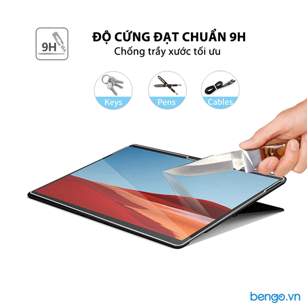 [HCM]Dán cường lực màn hình Microsoft Surface Pro X 9H