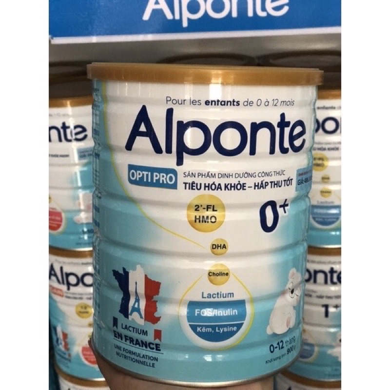 Sữa Alponte Optipro 0 800g Date 2026