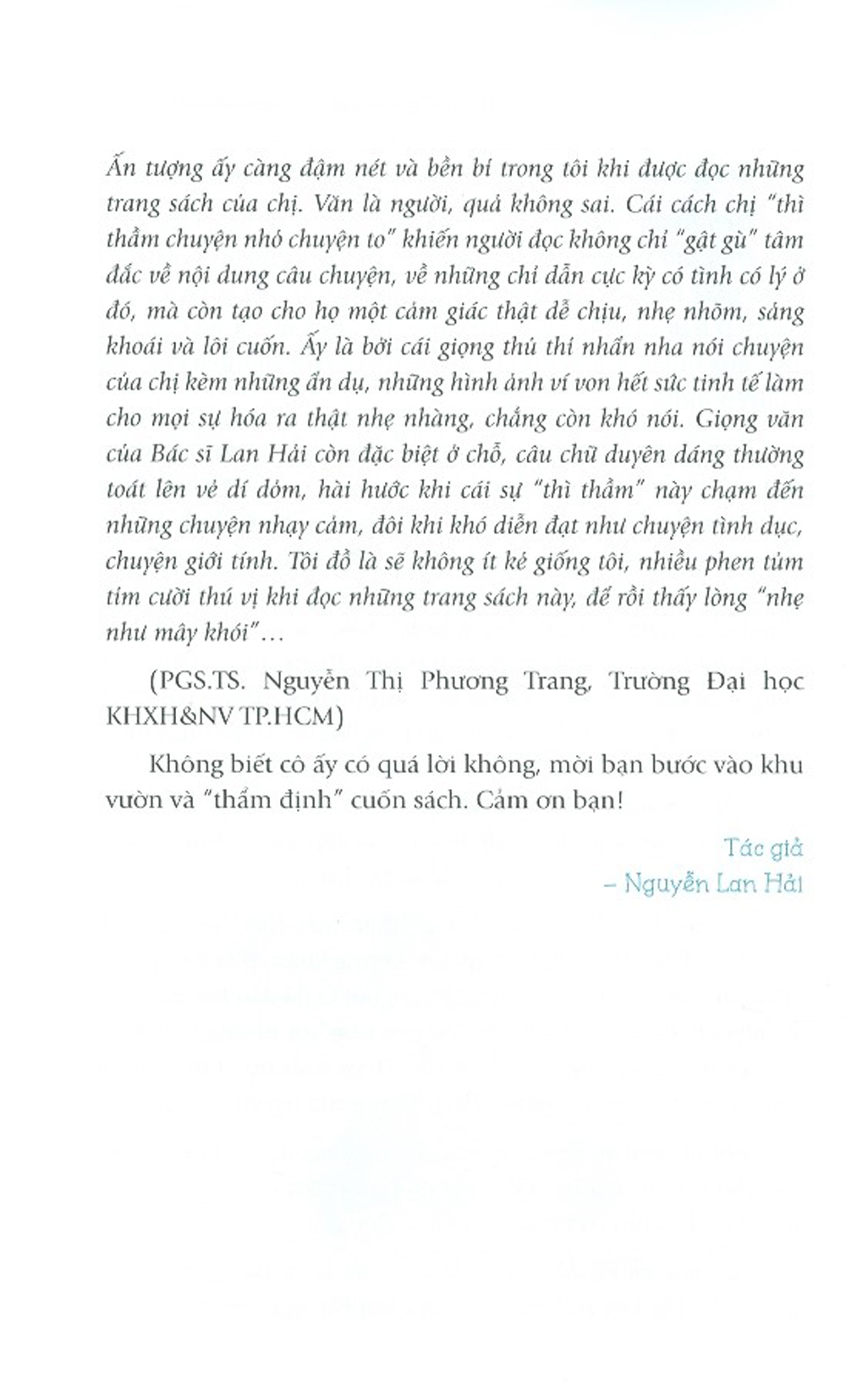 Thì Thầm Chuyện Nhỏ Chuyện To