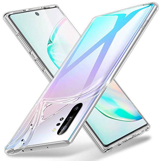 Ốp Silicon dẻo Samsung Galaxy Note 10 Plus / Note 10+ (trong suốt)