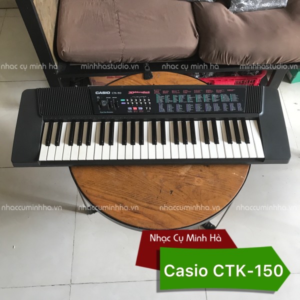 Đàn Organ Casio CTK-150 chinh hãng, 100 điệu, 100 tiếng, 30 song bank rất hay