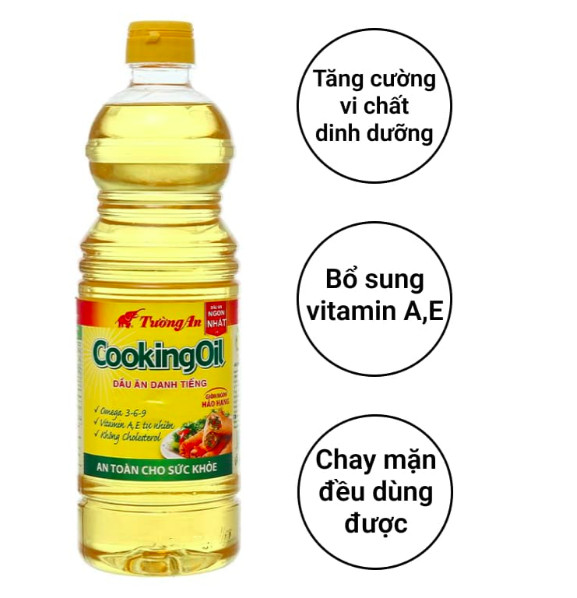 Dầu ăn Tường An chai 1 Lít