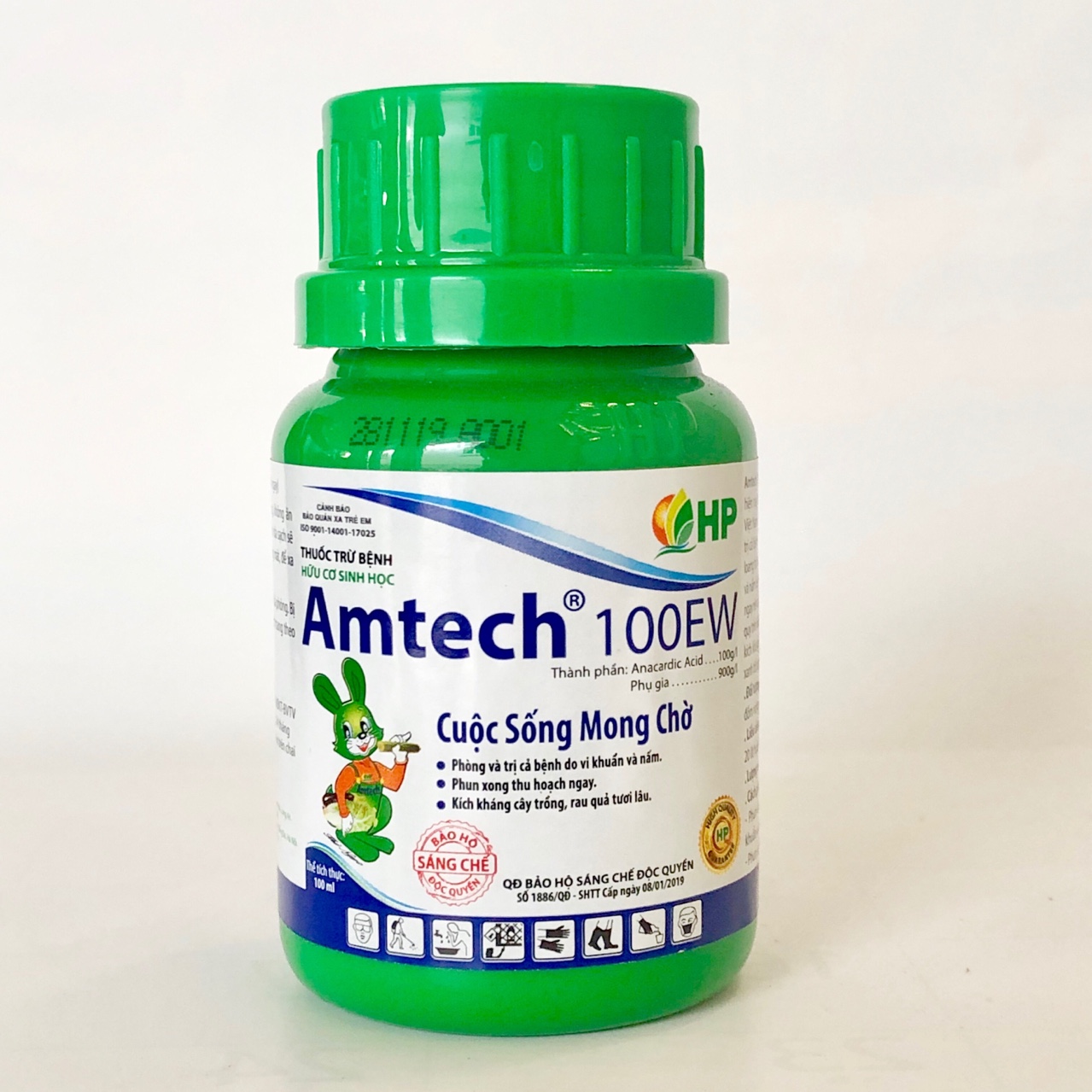 Chế phẩm trừ bệnh hữu cơ sinh học Amtech 100ml