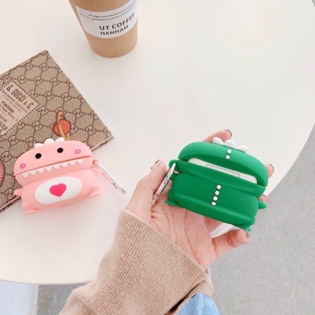 Case airpods khủng long xanh 1029CAKLX