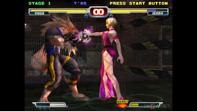 Đĩa game PS2 bloody roar 3 (Võ thú 3) (Đối kháng) cho máy game PS2