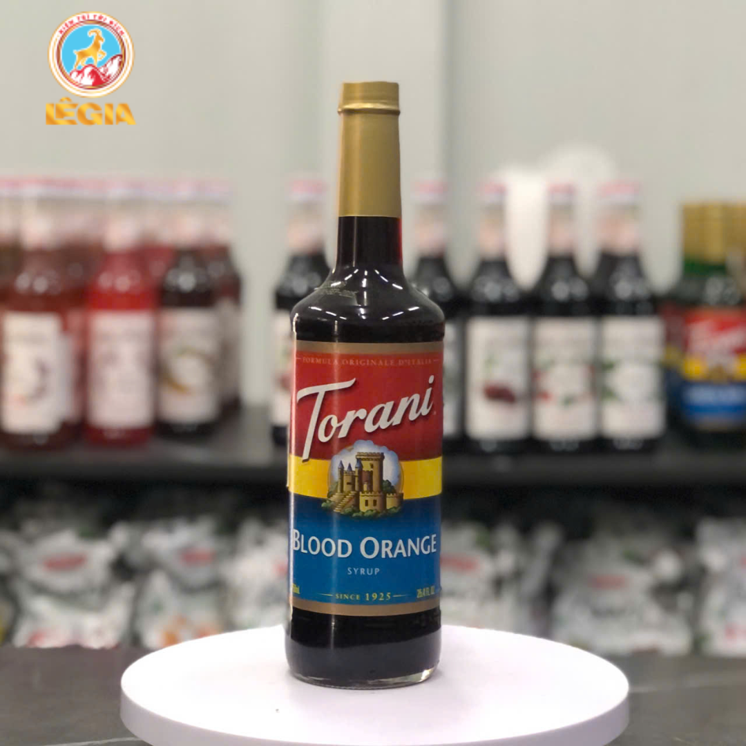 SIRO TORANI CAM ĐỎ 750ML - TORANI BLOOD ORANGE SYRUP