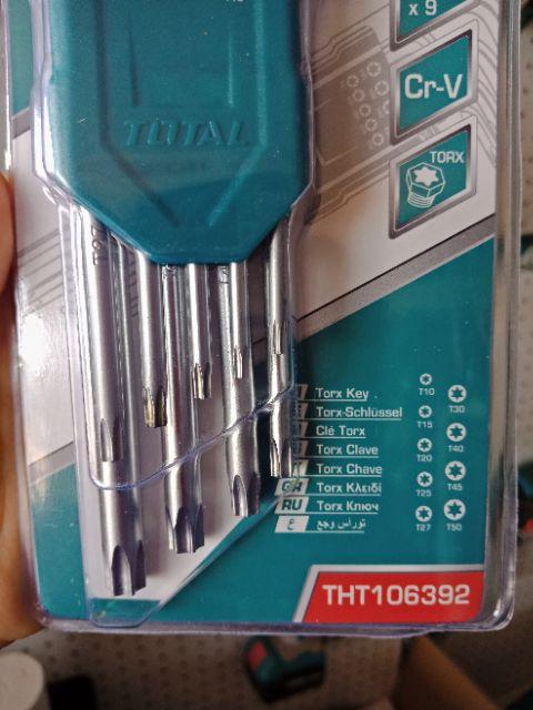 Bộ khóa lục giác Total THT106392